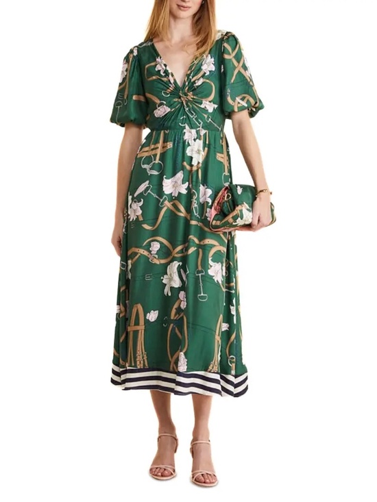 Vineyard Vines Dresses & Skirts - Vineyard Vines Kentucky Derby Scarf Maxi Dress